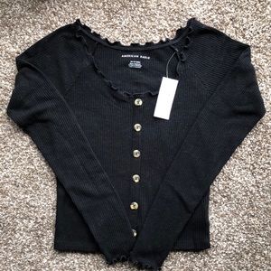 NWT American Eagle Black Top